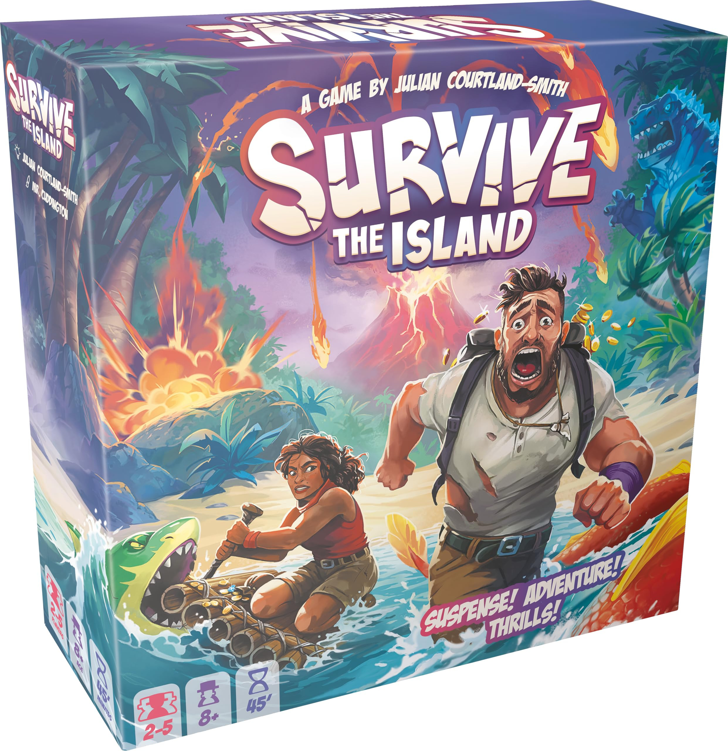 Survive The Island Board Game (2024 Edition) - Thrilling Escape Adventure with New Monsters! Fun ... | Amazon (US)