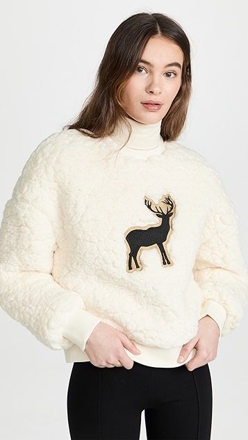 Deer Teddy Sweater | Shopbop