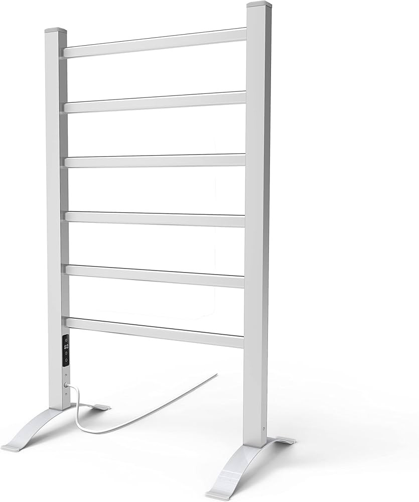 Odass | Towel Warmer | Built-in Timer with Led Indicators | Timer Modes: 1 H to 8 H, ON/Off | Tem... | Amazon (US)