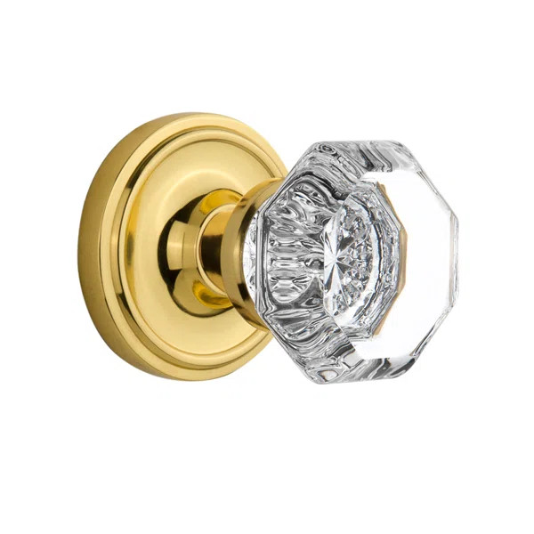Classic Rosette with Waldorf Door Knob | Wayfair North America