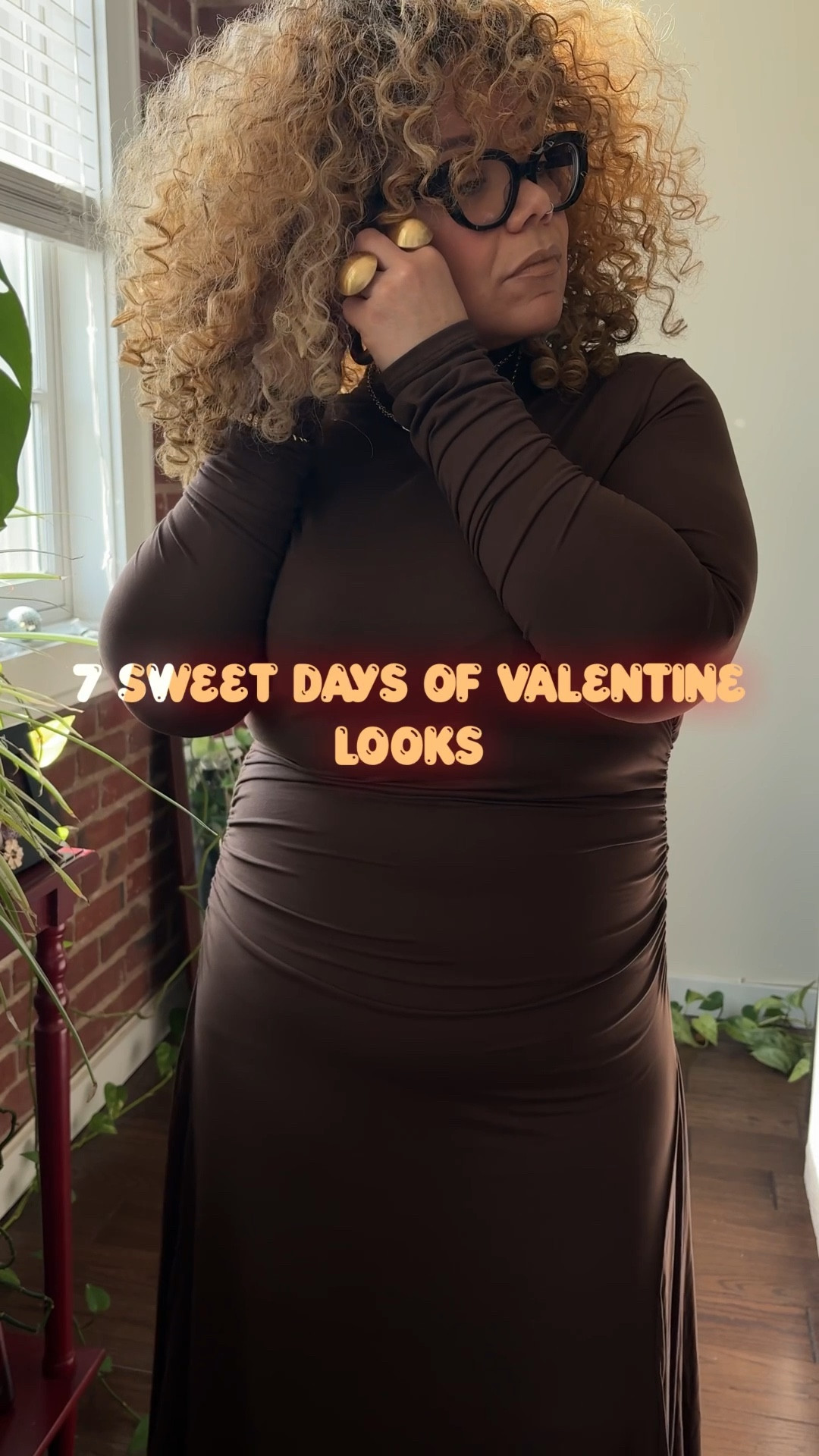 7 Sweet Days of Valentine Looks! It’s time ladies. 🖤🤎