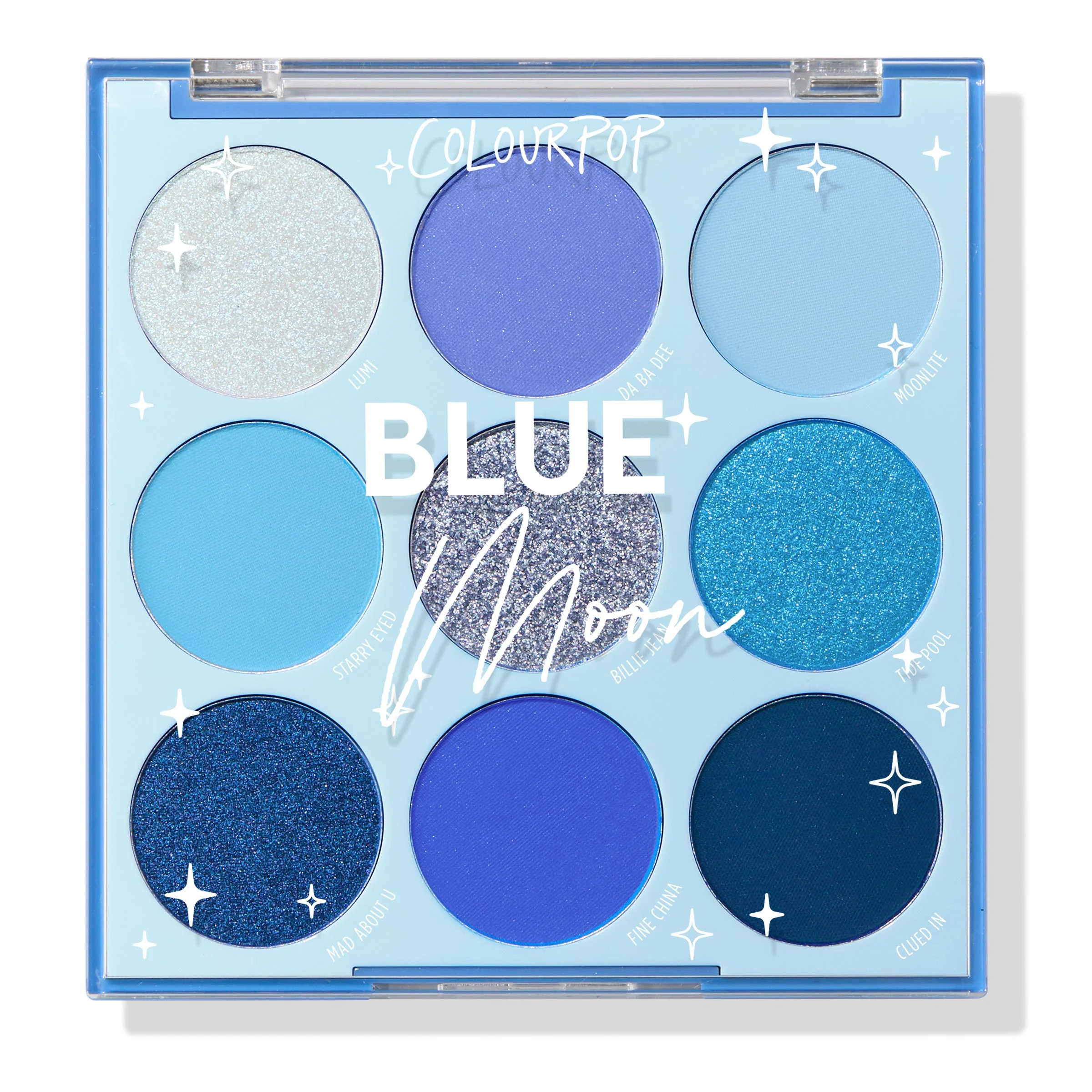 Blue Moon Eye Shadow Palette in Blue/Teal | ColourPop | Colourpop