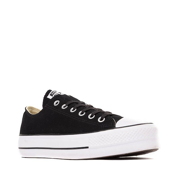 Womens Converse Chuck Taylor All Star Lift Low-Top Sneaker - Black | Journeys