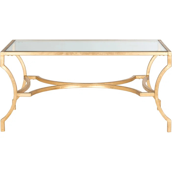 Naida Glass Top Single Coffee Table | Wayfair North America