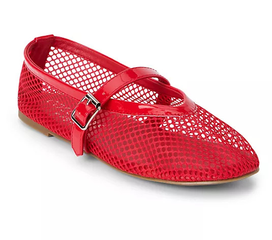 Coconuts by Matisse Fishnet Mary Jane- Nolita | QVC