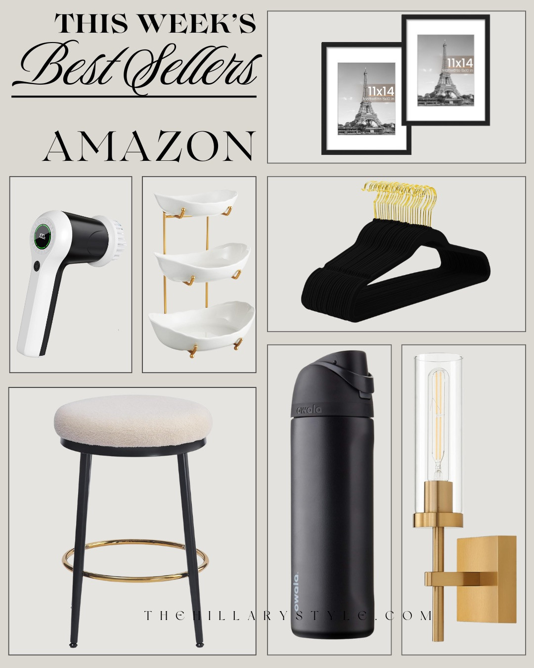 THIS WEEK’S AMAZON BESTSELLERS! These are the Amazon bestsellers everyone keeps coming back for — practical, polished, and genuinely worth the hype. From everyday home upgrades to elevated essentials, these pieces are popular for a reason and blend seamlessly into real life while still feeling refined.

#Amazon #TheHillaryStyle #AmazonBestsellers #AmazonFinds #HomeEssentials #EverydayFavorites #NeutralHome #ElevatedLiving 

 #LTKU #LTKOver40 #LTKHome