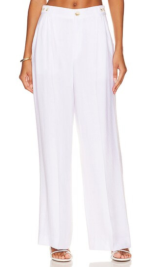 Wide Leg Pant in Ultra White | Revolve Clothing (Global)