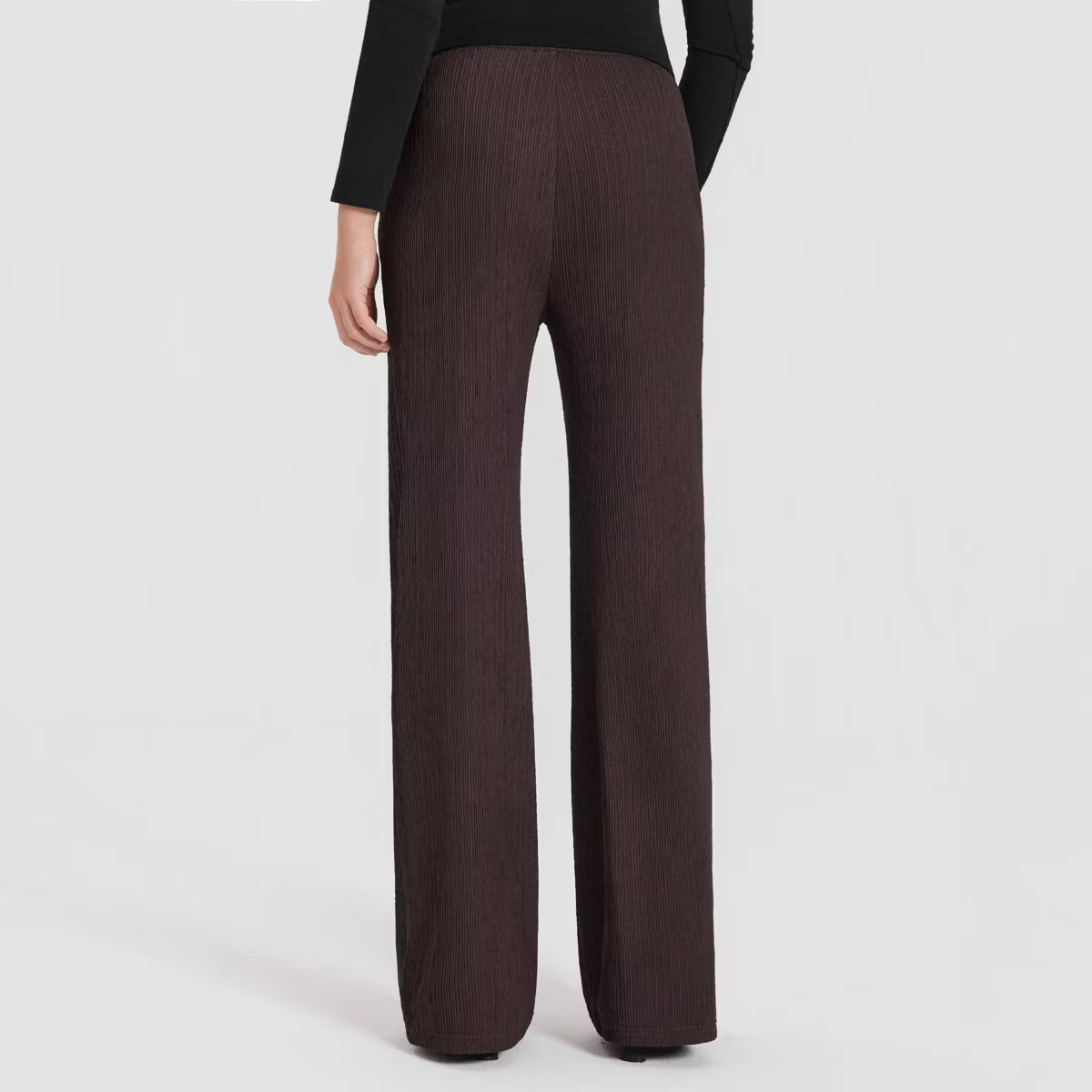 Women's High-Rise Textured Pull-On Pants - A New Day™ | Target