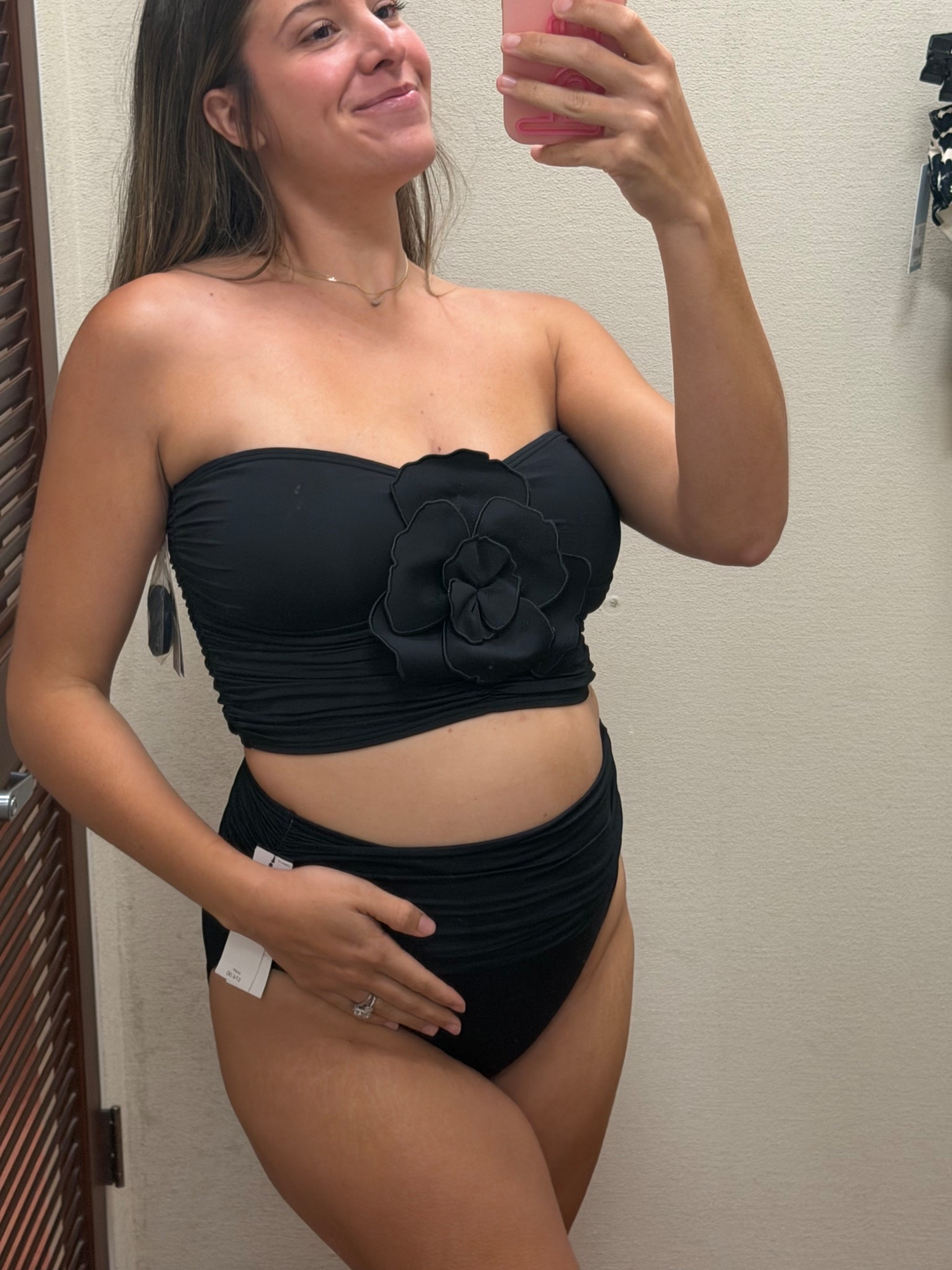 Maternity swim / hot mom summer / bikini 

#LTKBump #LTKmomlife #LTKSeasonal