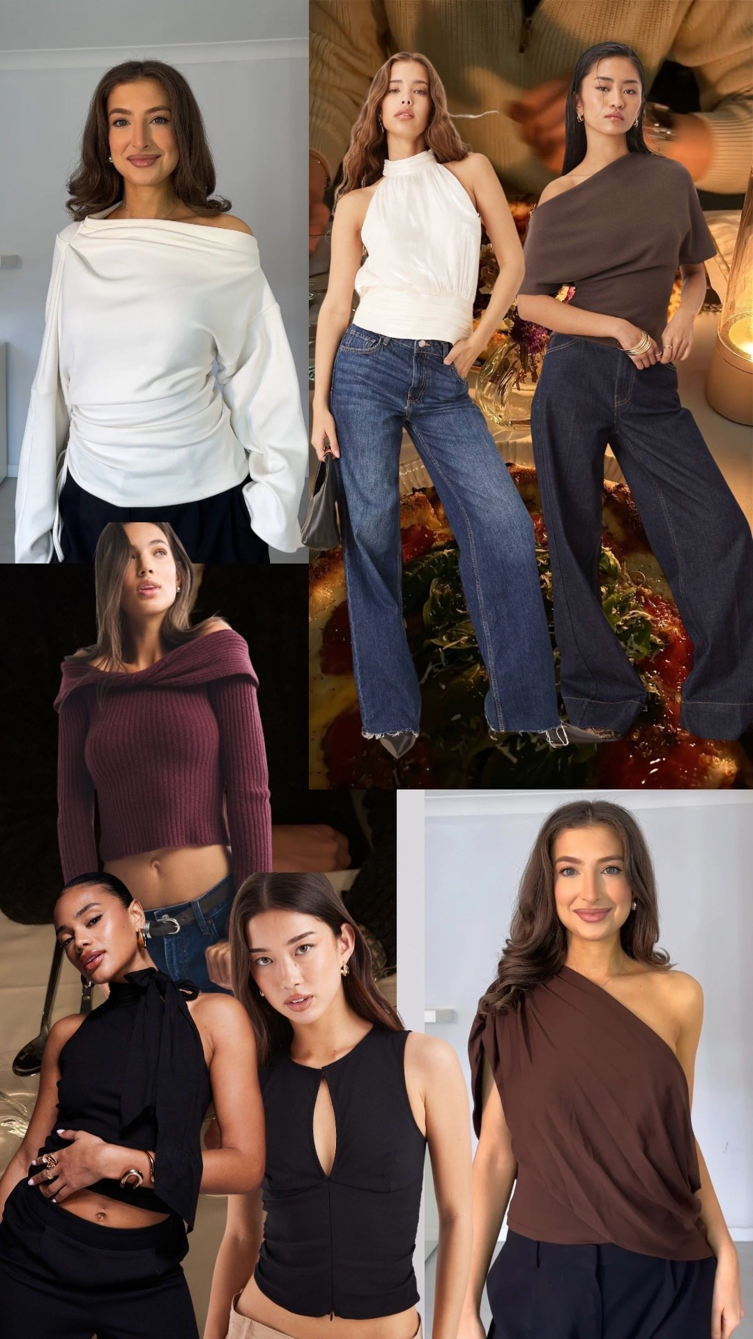 Chill date night tops! It can be such a hard balance between feeling sexy but not looking too dressed up! Linked more options below too!

#LTKwinter #LTKdatenight #LTKuk