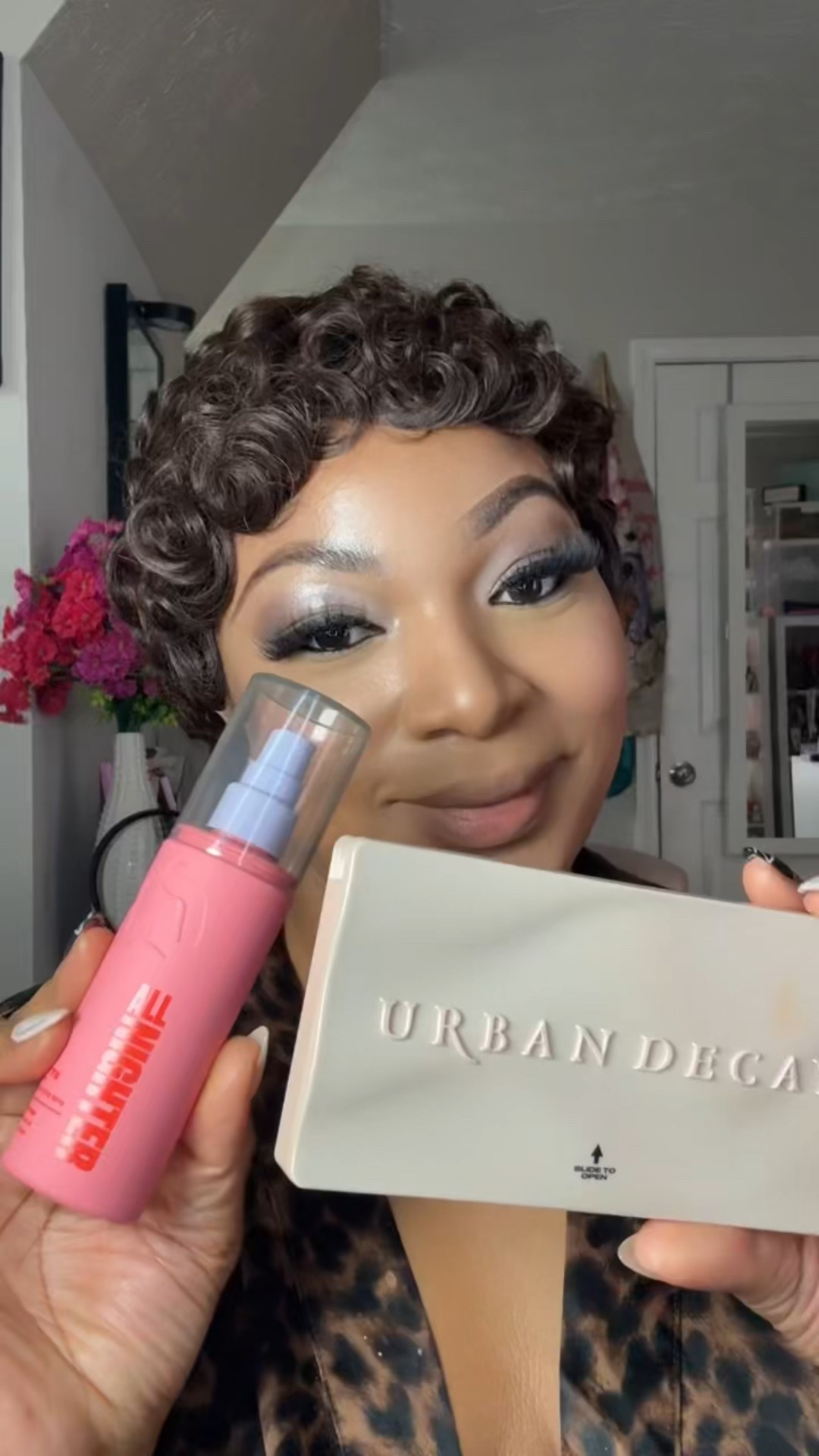 Urban Decay sent me this neutral palette and matte setting spray and I’m obsessed 😭🔥 The palette slides open, has powders AND creams, and I used 3 shades for this soft neutral glam look. If you love a good everyday eyeshadow beat, this one’s for you! The setting spray kept me matte and locked in all day. Linked right here ✨💜 #urbandecay #lark #ltk #makeupmusthaves #neutralglam #makeup 

#LTKgrwm #LTKGiftGuide #LTKBeauty