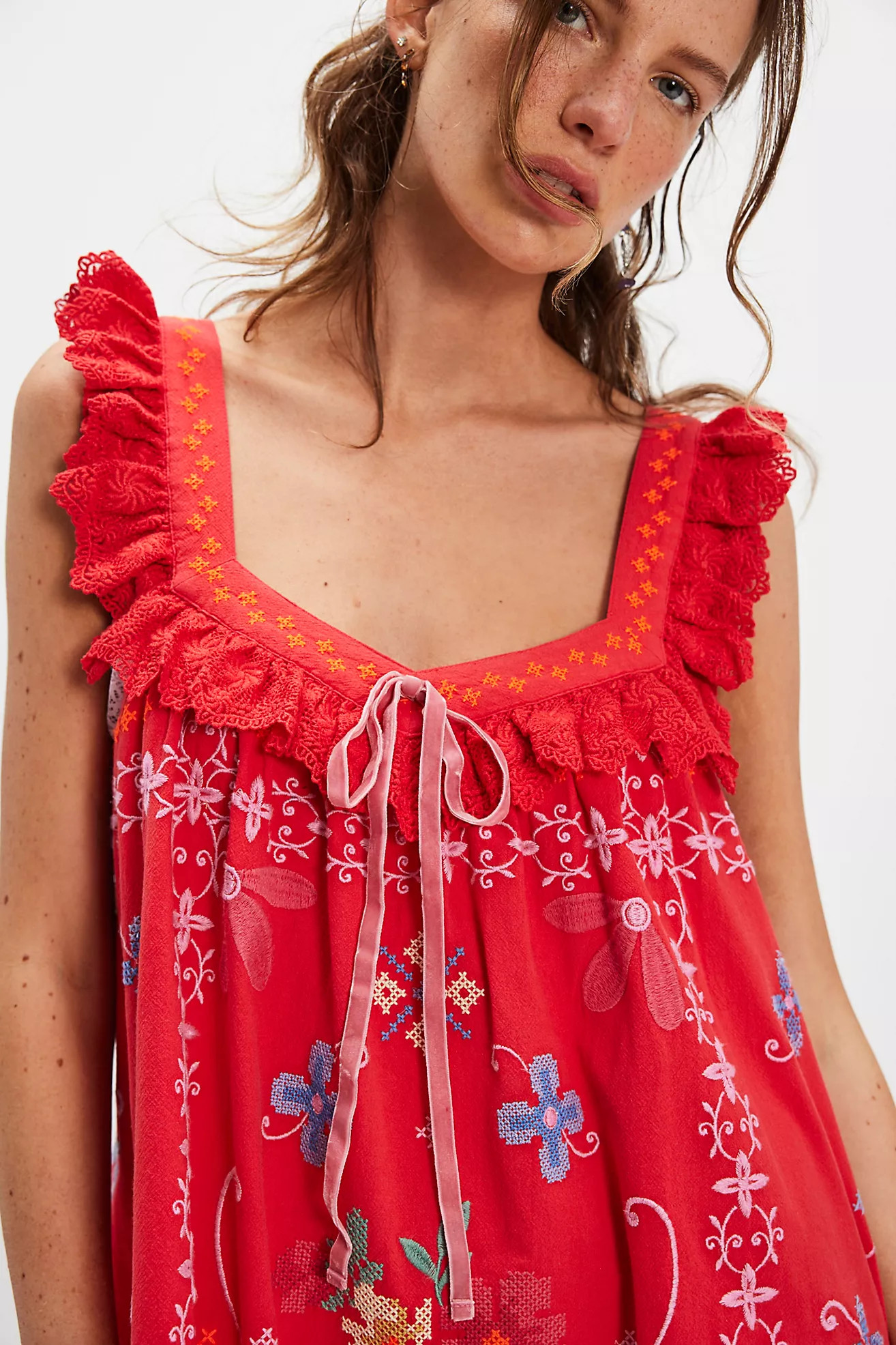 Bali Main Squeeze Mini Dress | Free People (Global - UK&FR Excluded)