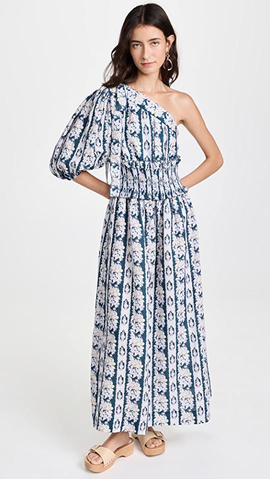 Lug Von Siga Glory Blue Printed Dress | SHOPBOP | Shopbop