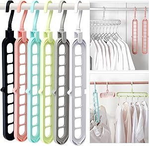 HEYHOUSE Closet Organizers and Storage,College Dorm Room Essentials,Pack of 6 Multifunctional Clo... | Amazon (US)