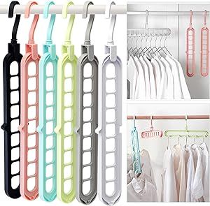 HEYHOUSE Closet Organizers and Storage,College Dorm Room Essentials,Pack of 6 Multifunctional Clo... | Amazon (US)