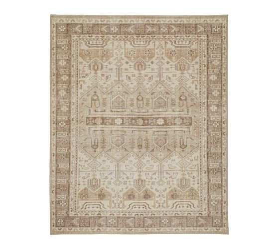 Nicolette Hand-Knotted Wool Rug | Pottery Barn (US)