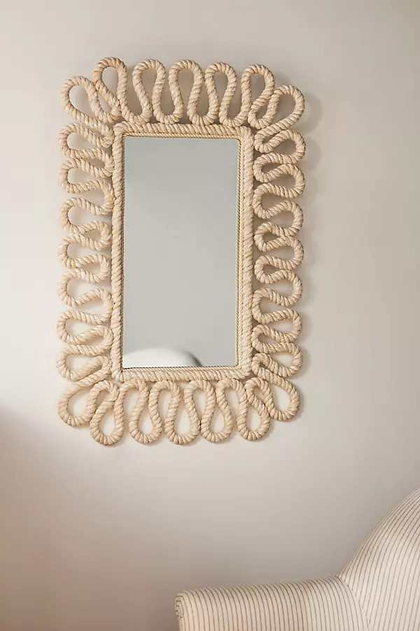 Caracol Rope Wall Mirror | Anthropologie (US)