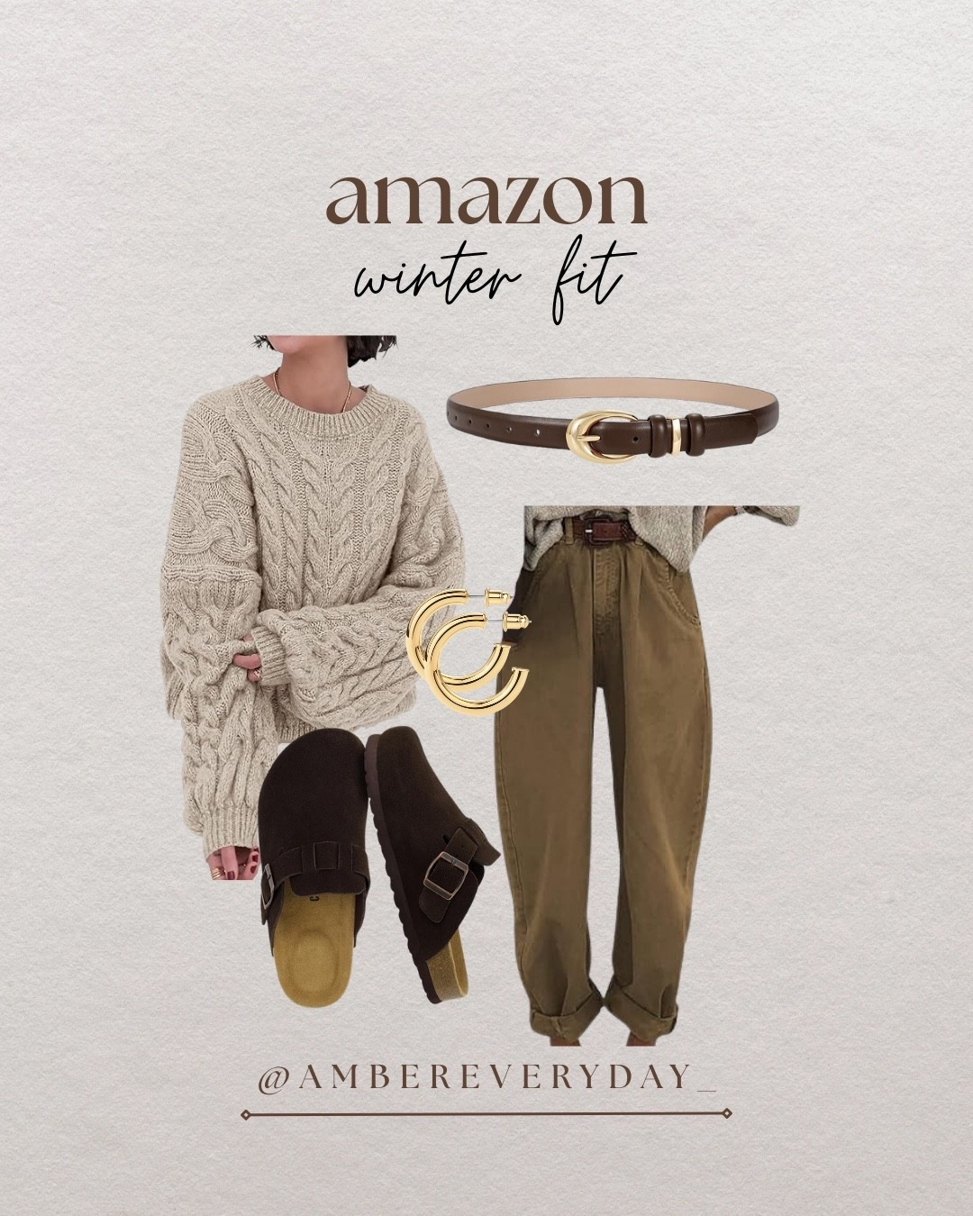 Easy winter outfits from Amazon 🤎 

#LTKootd #LTKdayinmylife #LTKHoliday