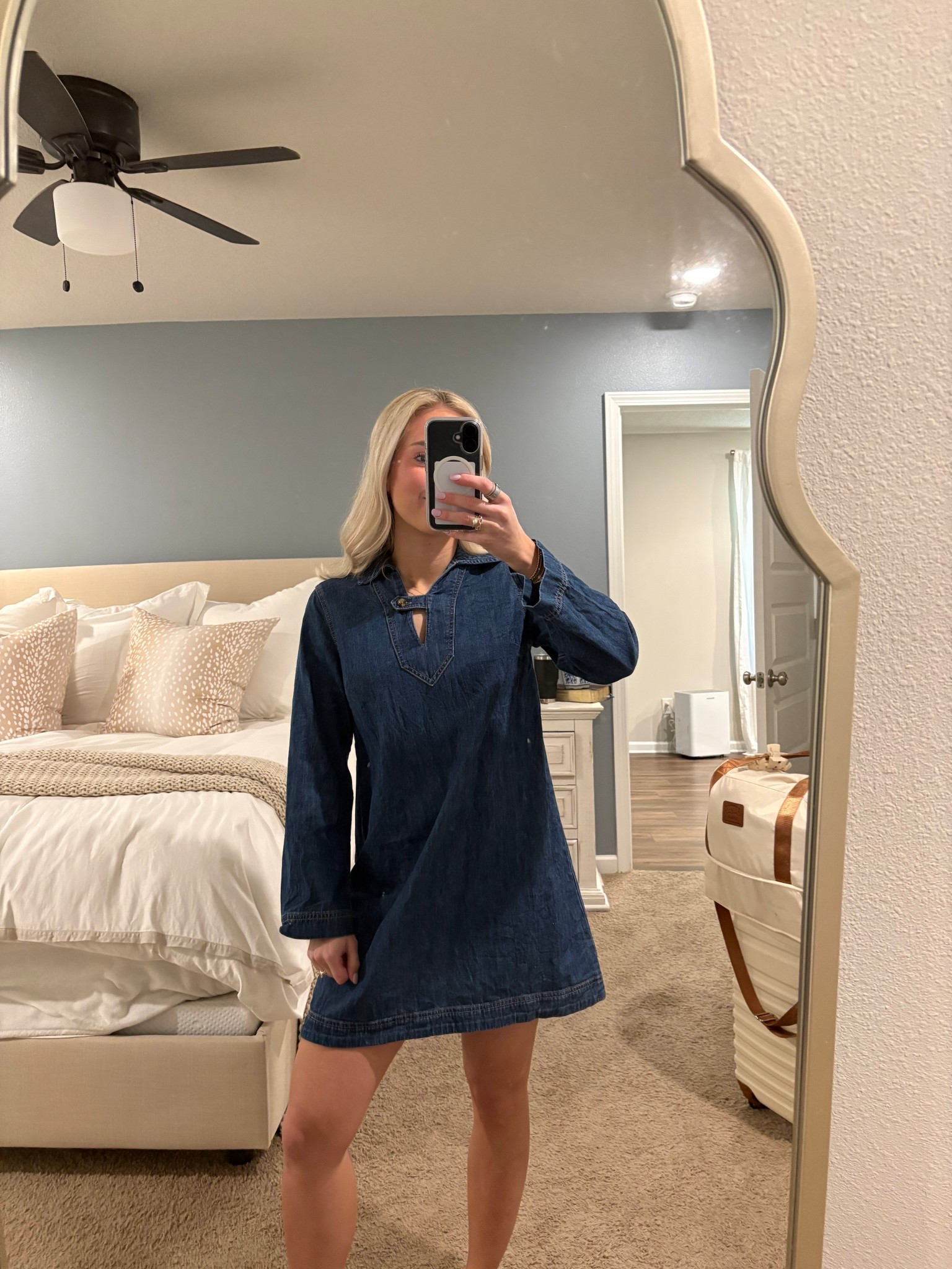 Such a fun Jean dress from Old Navy!! 

#LTKootd #LTKgrwm