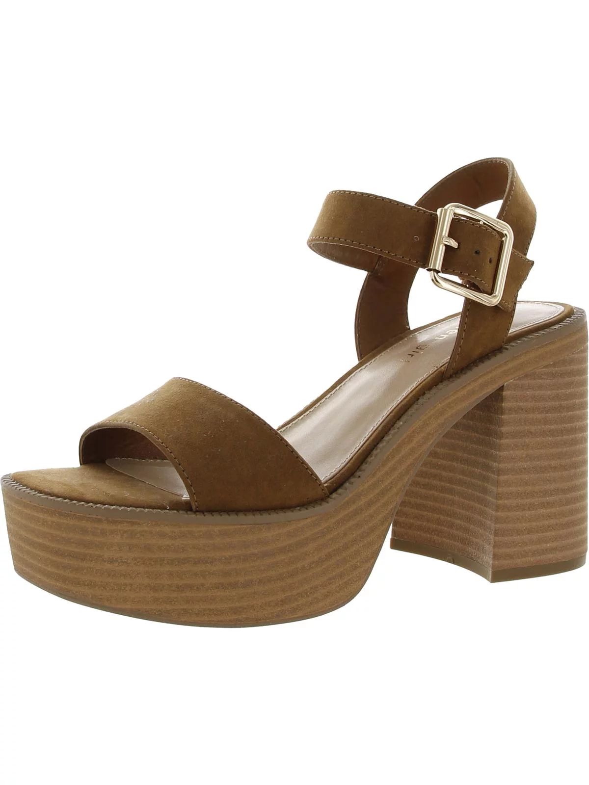 Madden Girl Womens Grandview Ankle Strap Block Heel Platform Sandals | Walmart (US)