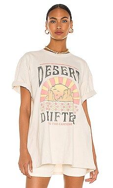 Girl Dangerous Desert Drifter Tee Dress in Antique White from Revolve.com | Revolve Clothing (Global)