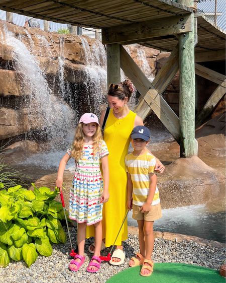 Very into yellow this summer. And miniature golf ⛳️ Linking this whole look in the LTK app (search Brittany Monroe) 

#LTKsalealert #LTKFind #LTKshoecrush
