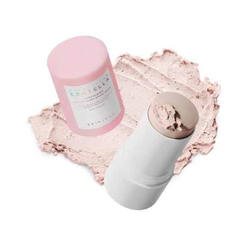 SKIN1004 [Hudson's Pick] Poremizing Quick Clay Stick Mask, Facial Clay Mask for Pores, Centella Clay Stick for Pore Minimizing, Pink Pore Mud Mask for Sebum Balance, Korean Skin Care, 0.95 oz / 27g | Amazon (US)