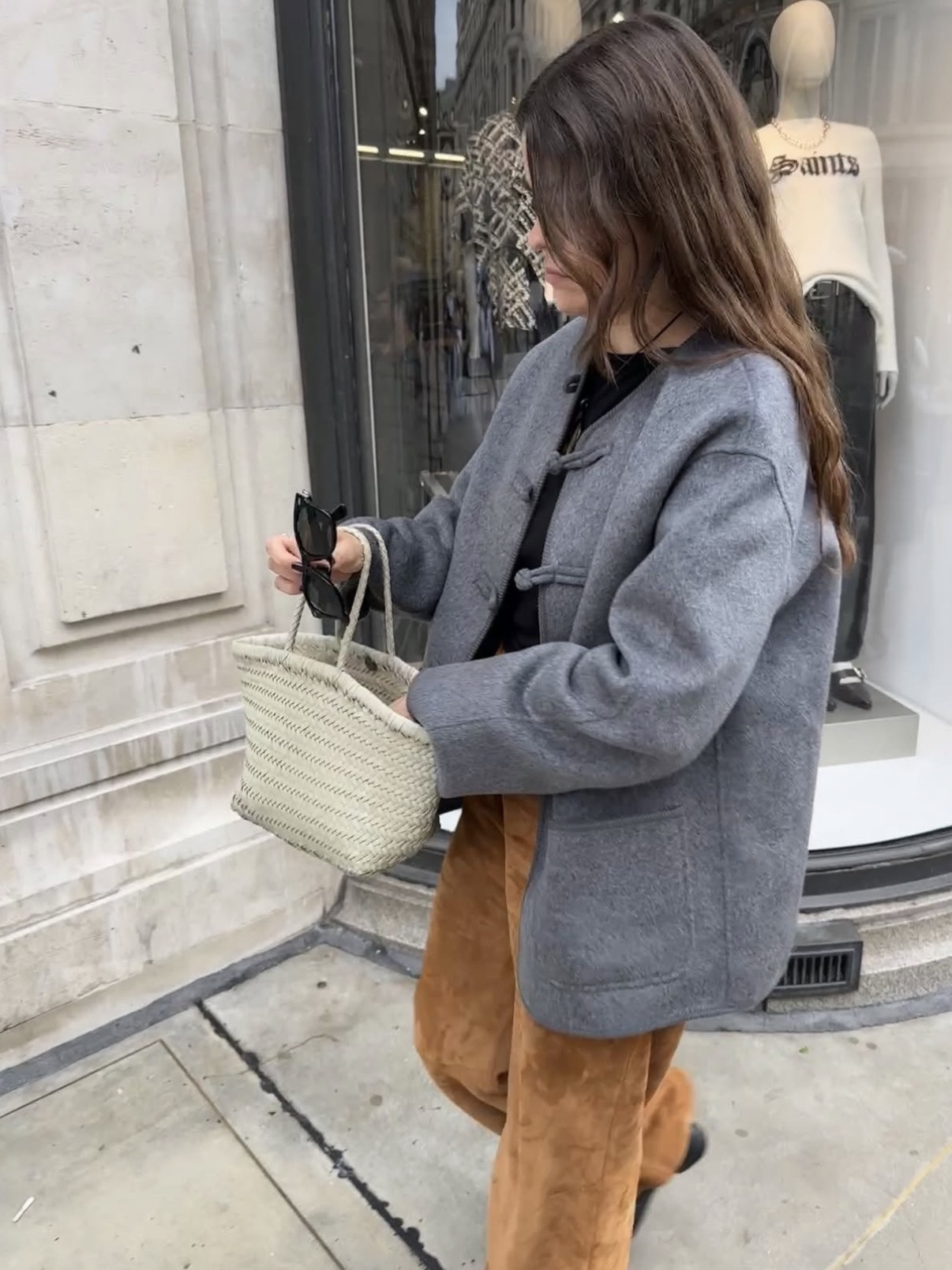 Coat season baby ❄️ grey and tan suede look

#LTKstyletip #LTKwinter