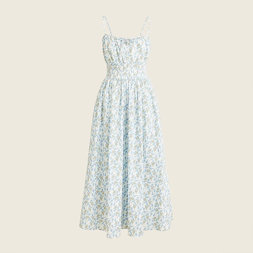 Smocked-waist dress in Liberty® Ros floral | J.Crew US