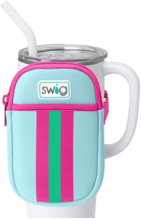 Swig Life Mega Mug Pouch, Water Bottle Bag with Adjustable Strap, Water Bottle Fanny Pack with Zi... | Amazon (US)