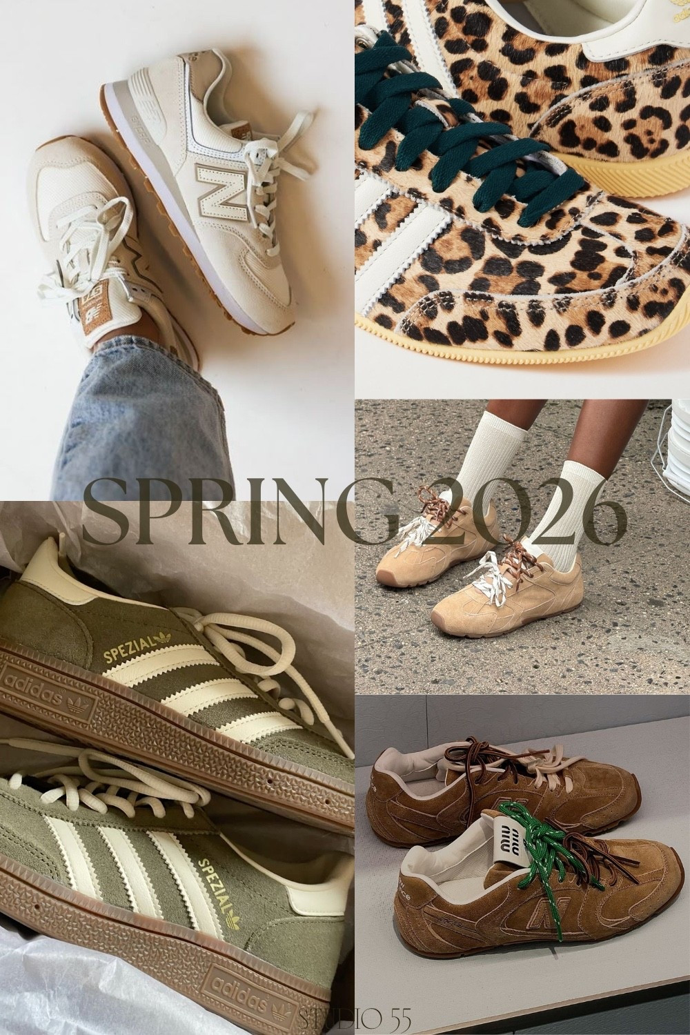 Discover the Spring 2026 sneaker trends for soft elegant women 🌿 Think matcha green sneakers, neutral leather styles, and delicate lace details for the ultimate cool girl aesthetic. Inspired by cosy elegance and summers in the South of France, these sneakers pair perfectly with striped outfits, soft neutrals, and effortless spring fashion. If you love elegant sneakers, green tones, and timeless cool girl style, these Spring 2026 sneaker trends belong in your wardrobe. ✨

#spring2026 #sneakertrends #matchagreen #neutralstyle #coolgirlaesthetic #elegantstyle #southoffrance #stripedfashion #leathersneakers #lacefashion