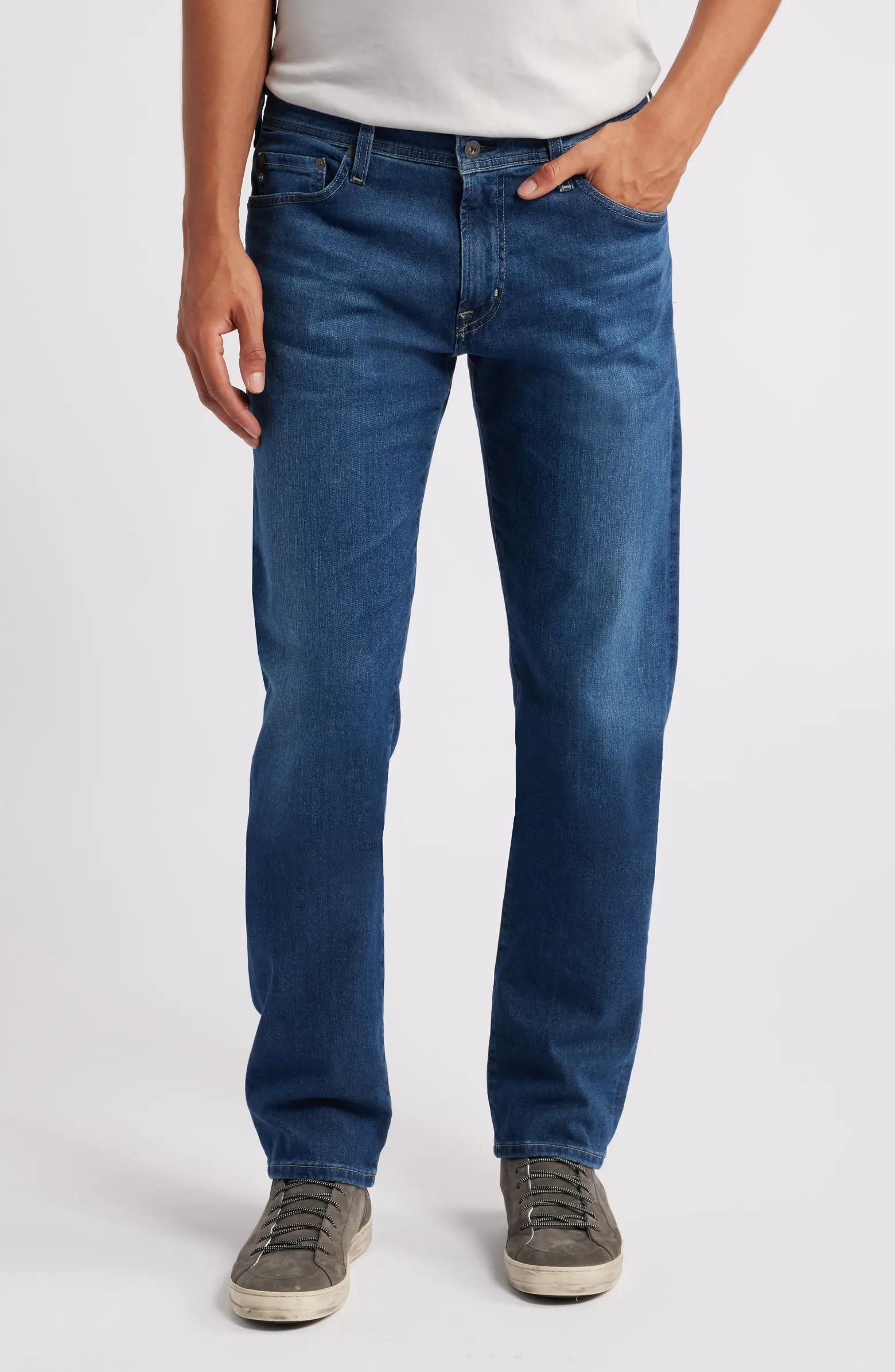 AG Graduate AG CLOUD SOFT DENIM™ Tailored Straight Leg Jeans | Nordstrom | Nordstrom