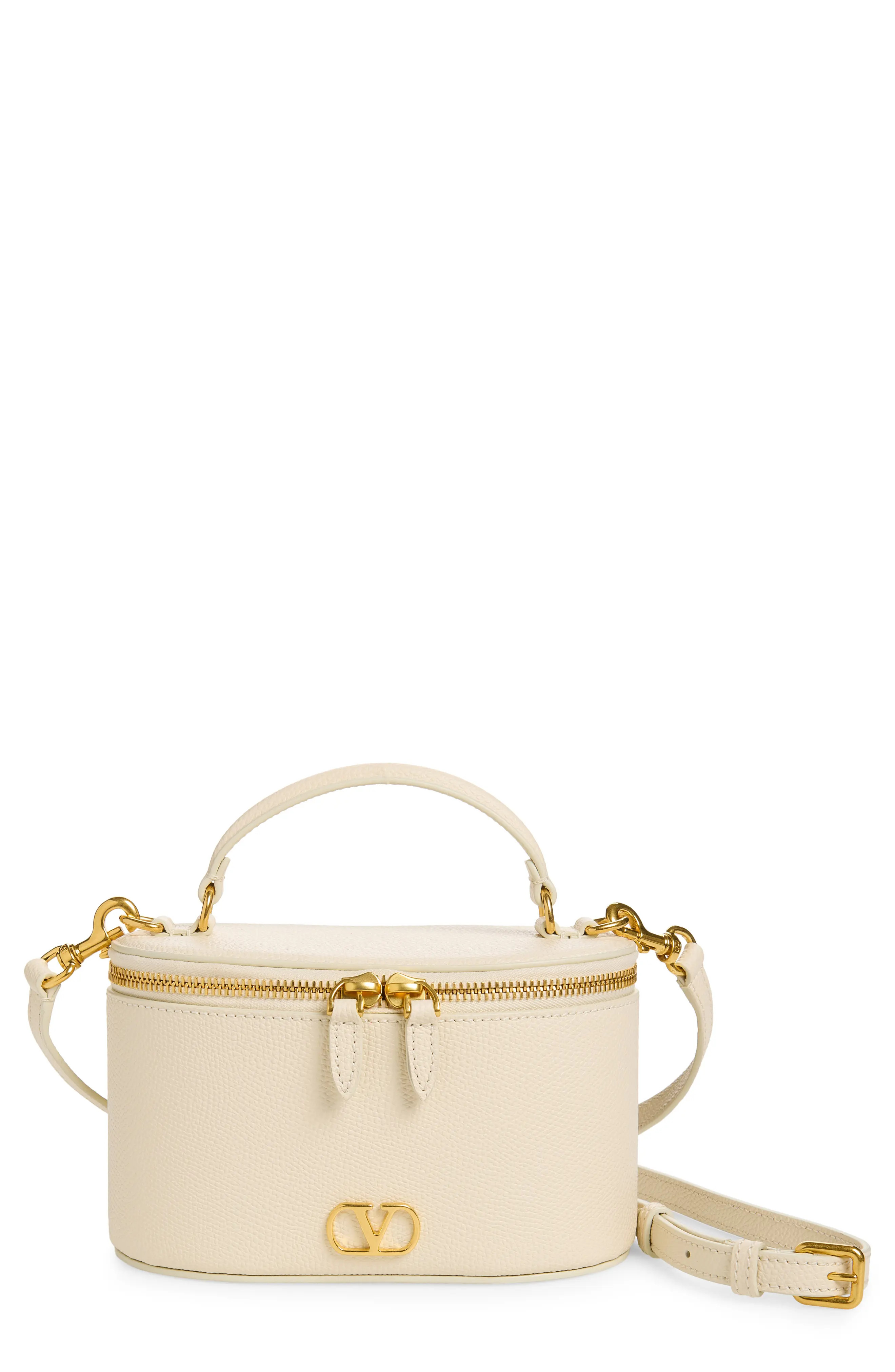 VLOGO Signature Leather Vanity Case (Women) | Nordstrom | Nordstrom