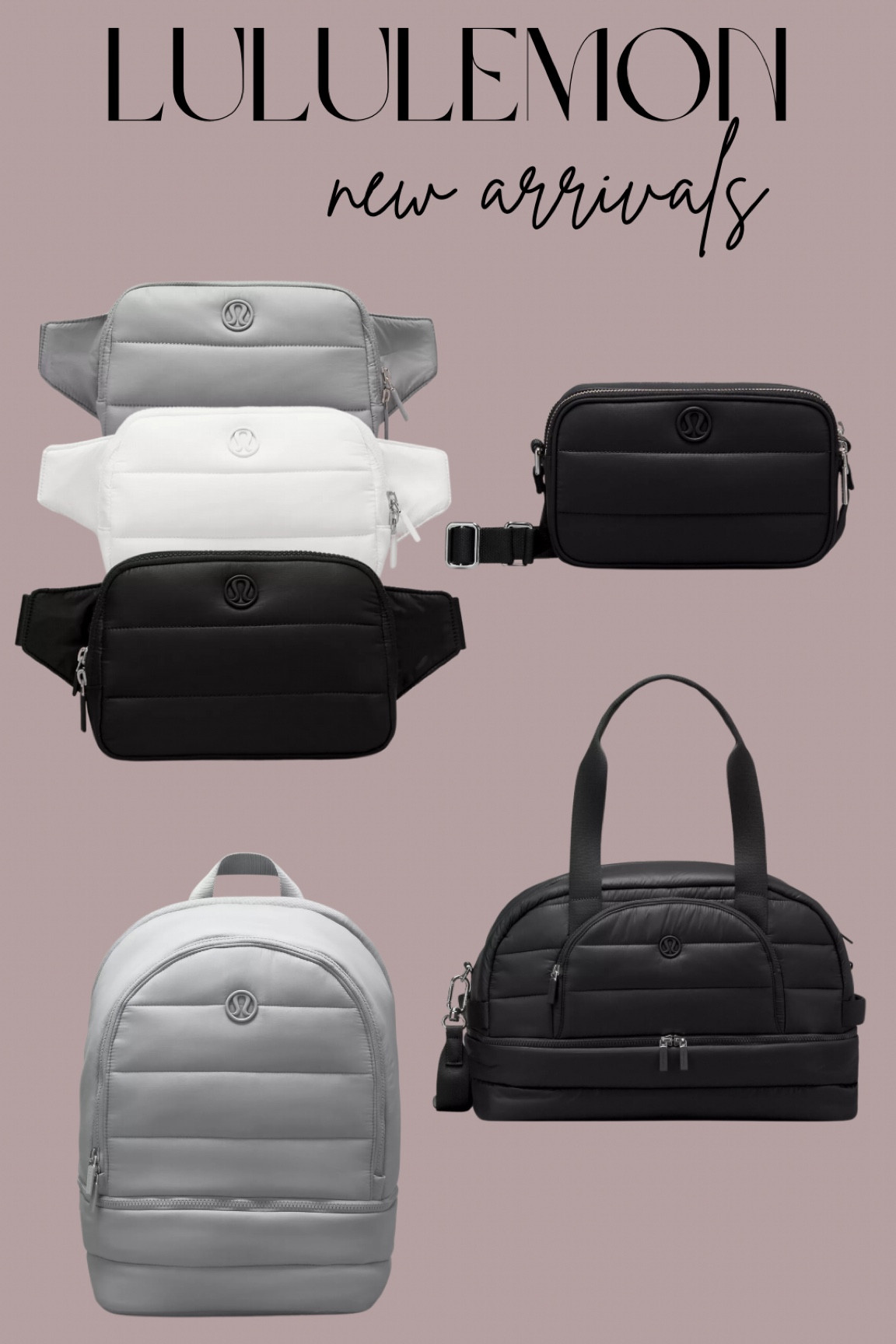 New Lululemon crossbody, tote and book bags. Love this design - so simple yet chic. Would also be a great gift for someone or yourself 

#LTKGiftGuide #LTKfindsunder50 #LTKfindsunder100