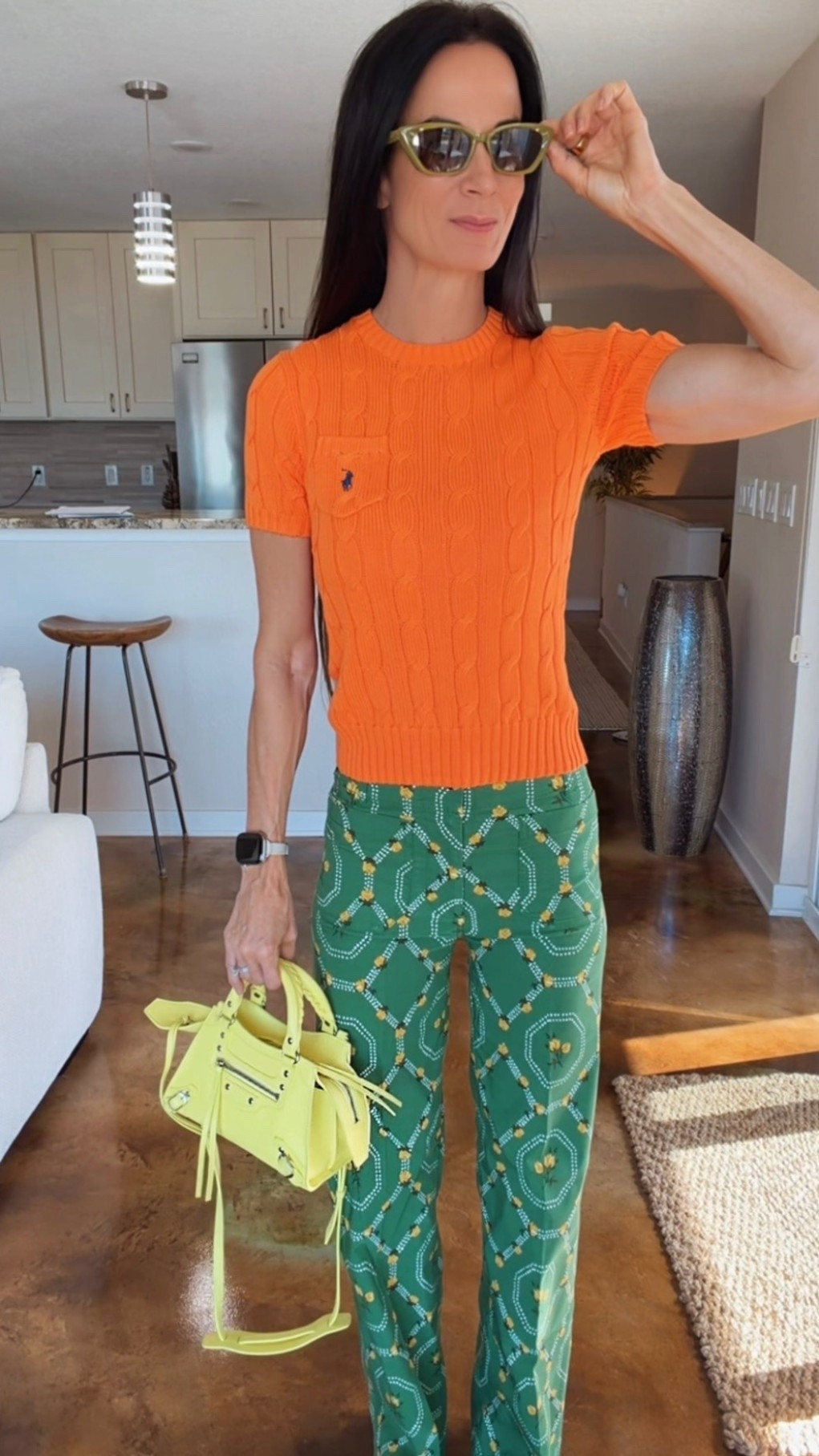 Bright, bold, and a little unexpected… just how I like it 💚🍊✨

Spring is officially calling and she said wear the color.
This combo? Playful, polished, and just enough statement to turn heads without even trying.

Proof that mixing color isn’t complicated… it’s confidence 💁🏼‍♀️

Wearing XS in sweater and 23 in pants!

#SpringStyle #ColorfulOutfits #OOTDStyle #ElevatedCasual #NicoleColeeStyle




#LTKootd #LTKdayinmylife #LTKgrwm