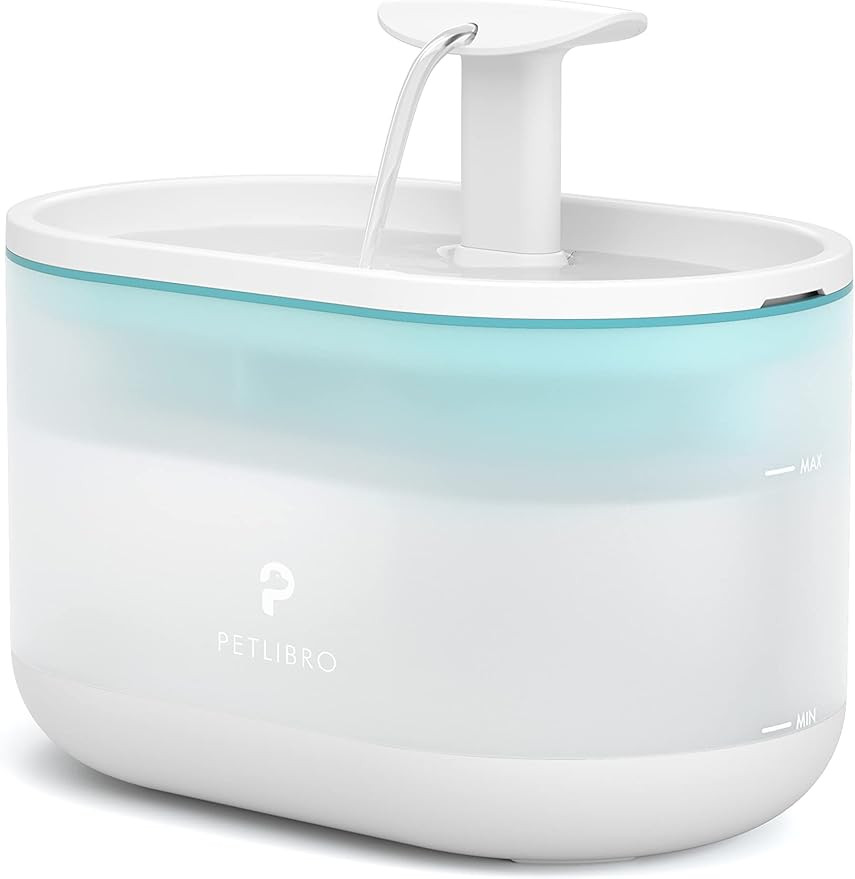 PETLIBRO Cat Water Fountain, Ultra Quiet Pet Water Fountain for Cats Inside, BPA-Free, Two Flow M... | Amazon (US)