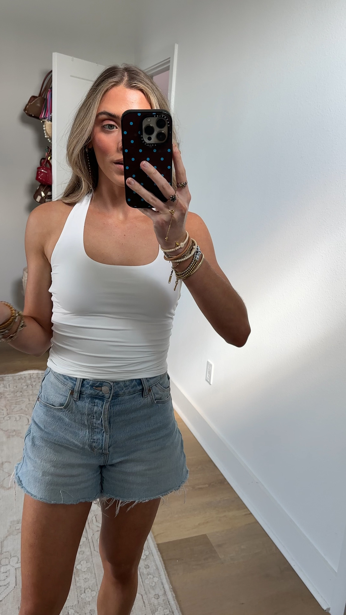 Amazon size small QINSEN Womens Halter Top Double Lined Tank Top Sleeveless Open Back Slim fit Going Out Tops

#LTKootd #LTKSaleAlert #LTKSeasonal