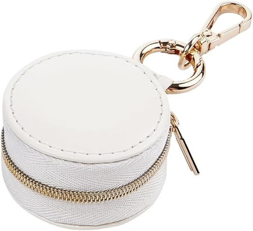 Mini Travel Jewelry Case Ring Holder, Small Jewelry Organizer Box Gifts for Women Girls Nurse Tea... | Amazon (US)