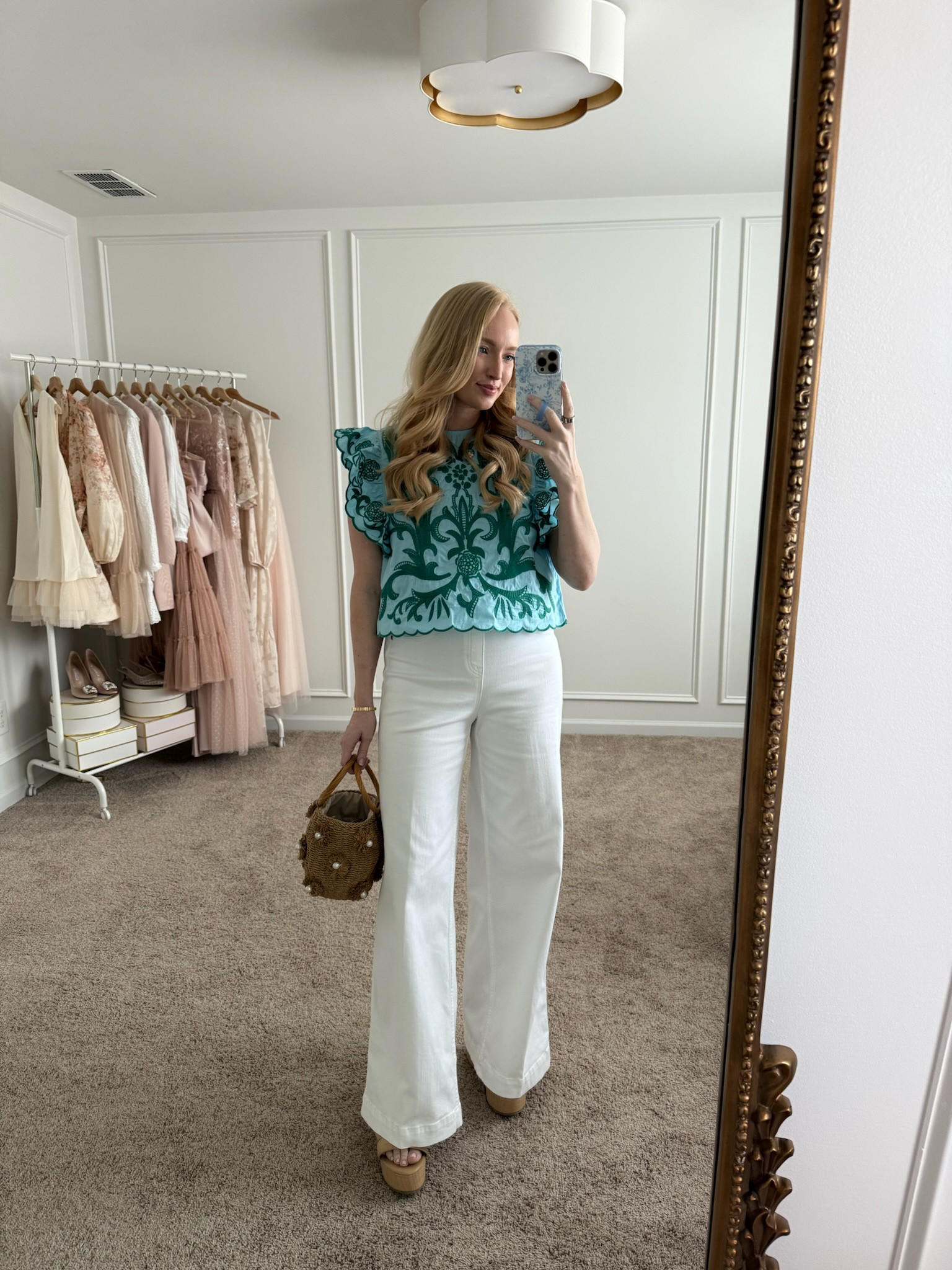 Adorable spring vacation outfit! Love the color and design of this Avara top. Wearing size small in the top and size small in these Spanx white jeans. Use my code Amandaj15 for 15% off your first Avara order. Use code AMANDAJOHNxSPANX for 20% off your first Spanx order. Spring outfits // spring workwear // casual workwear // vacation outfits // spring break outfits // white jeans // date night outfits // shopavara

#LTKTravel #LTKSeasonal #LTKStyleTip