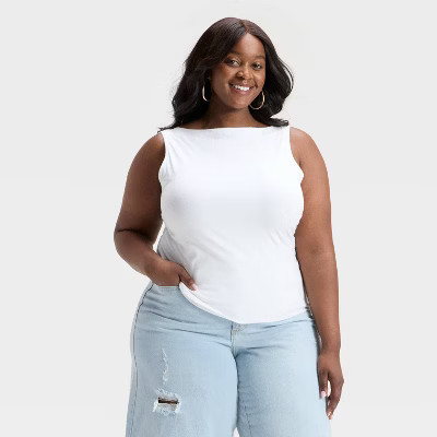 Women's Tank Top - Universal Thread™ White XXL | Target