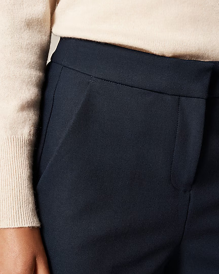 Petite Kate straight-leg pant in four-season stretch | J. Crew US