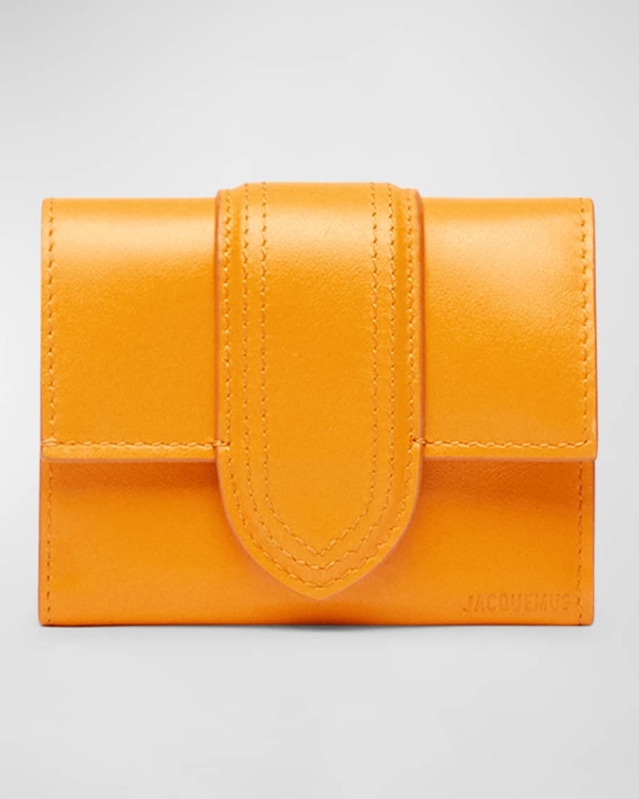 Jacquemus Le Compact Bambino Leather Wallet | Neiman Marcus