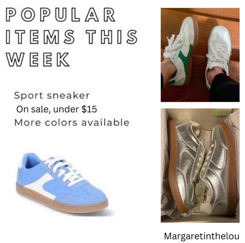 tennis shoes, $15; I wear these twos colors at least 3X a week, so comfy and a budget friendly price compared to another pair. 


#tennisshoes #sneakers #designerlookalike #walmart #under15 #budgetfriendly #shoes 


#LTKU #LTKOver40 #LTKActive #LTKFindsUnder50 #LTKSaleAlert