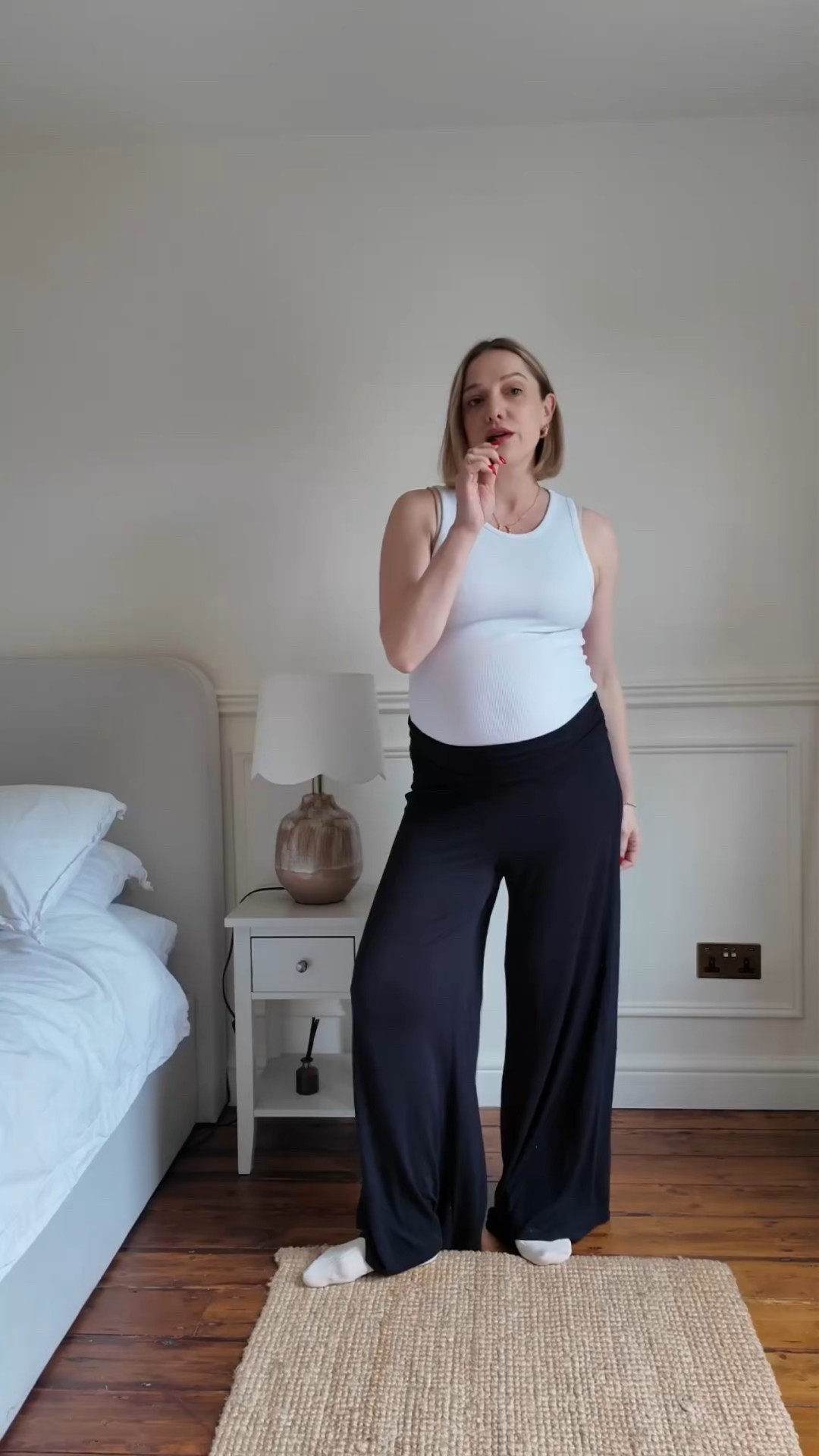 Dressing the bump for a casual Monday, wearing all non maternity 🖤 

#LTKspring #LTKuk #LTKmaternity