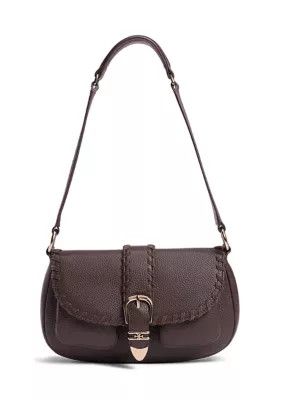 Sam Edelman Rue Medium Shoulder Bag in Pebble Leather | Belk