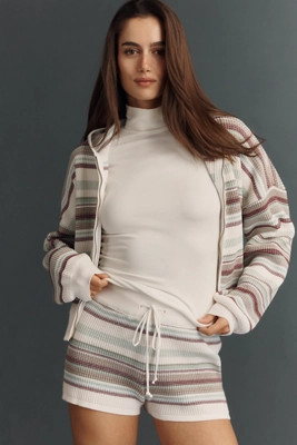 Daily Practice Thermal Sweater Shorts | Anthropologie (US)