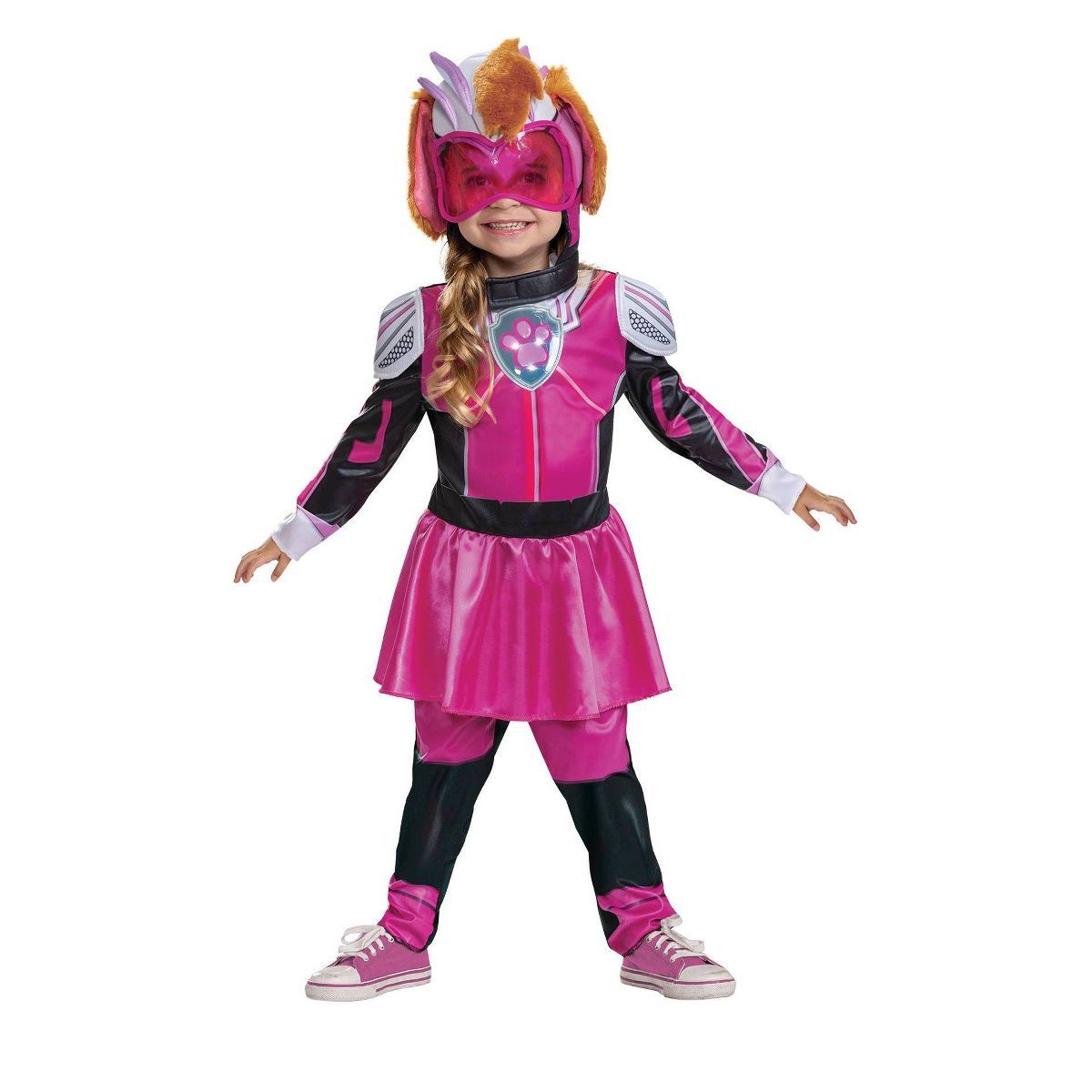 Toddler PAW Patrol Skye Light Up Halloween Costume Dress with Headpiece | Target