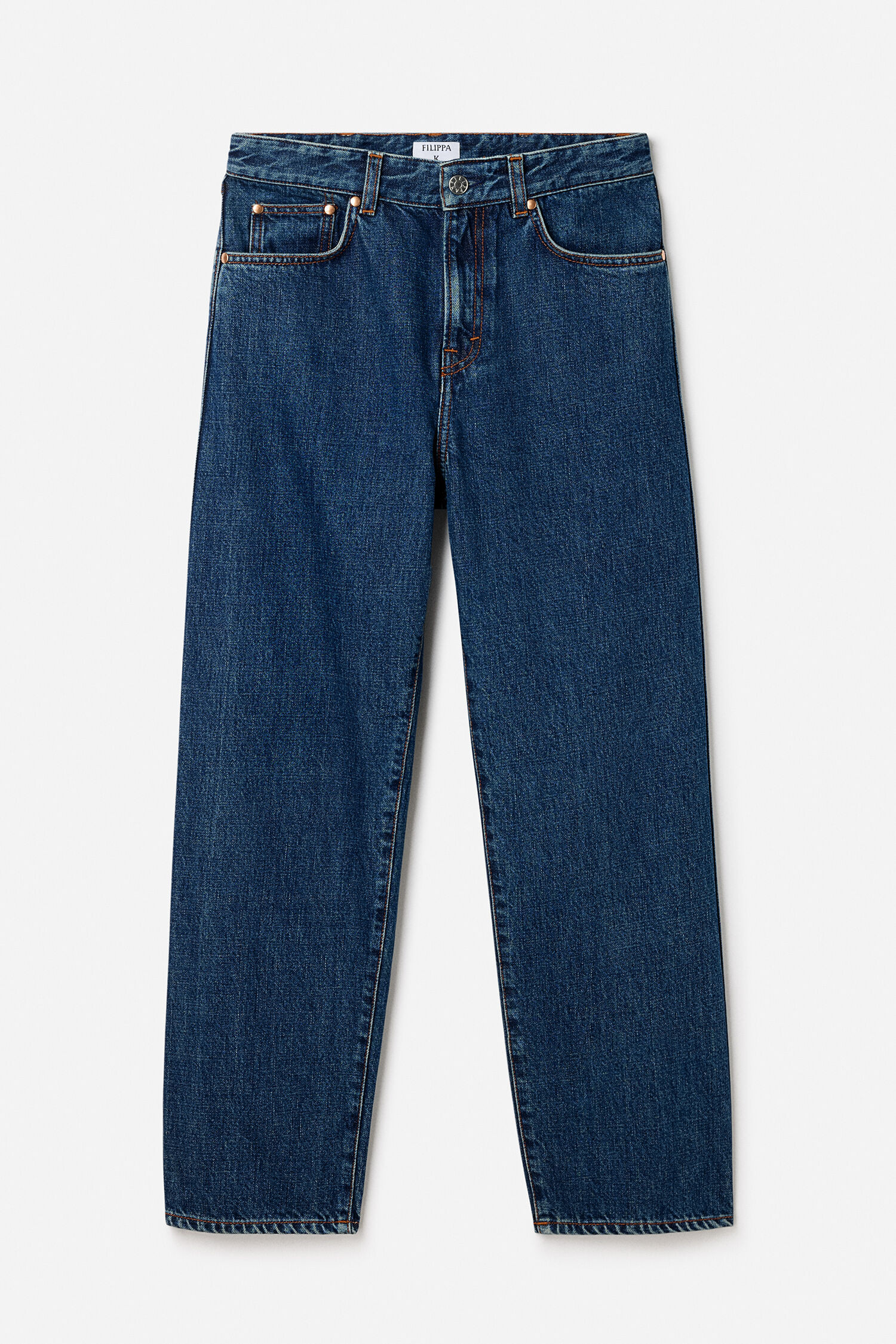 High Waisted Cropped Jeans | Filippa K