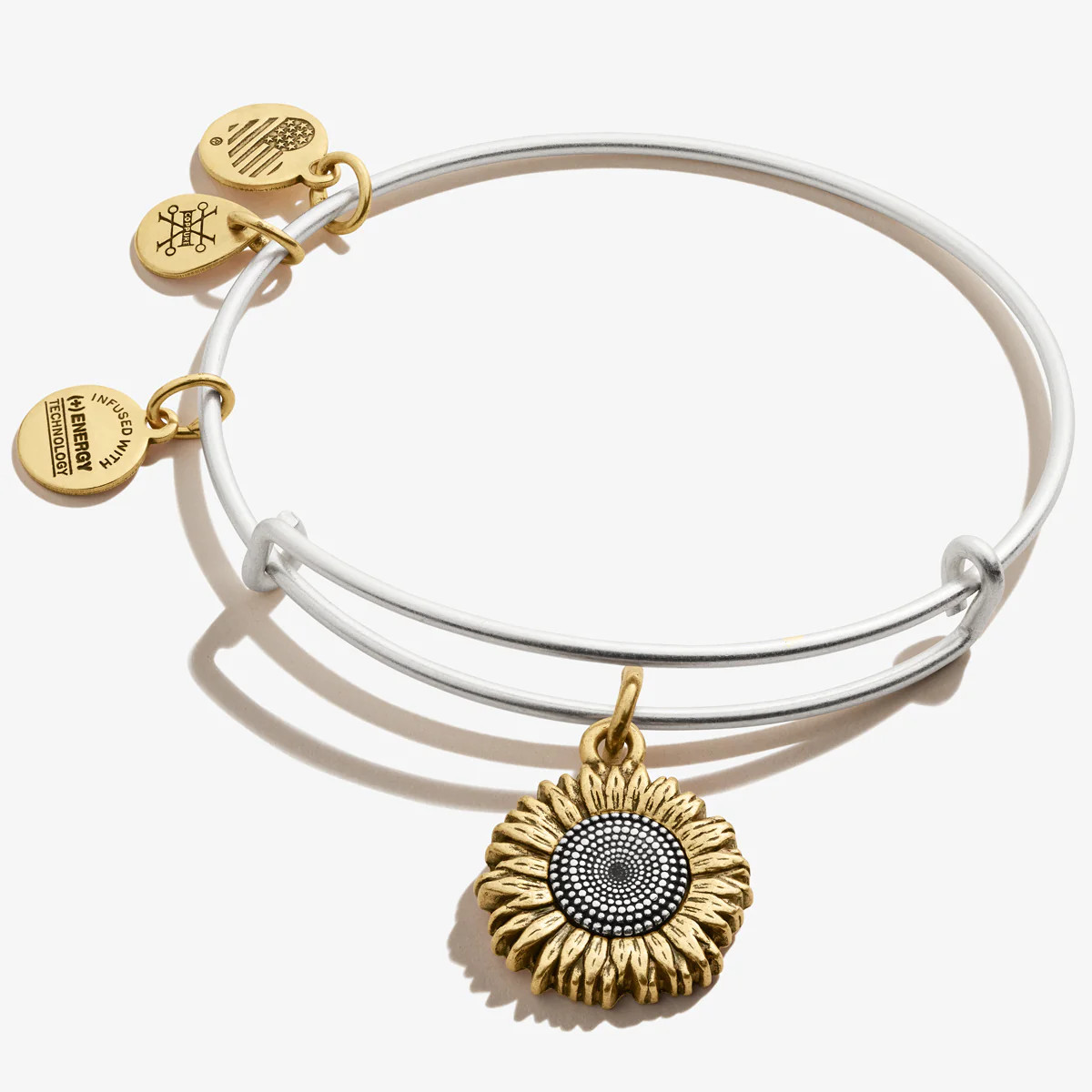 Sunflower Charm Bangle Bracelet - Alex and Ani | Alex and Ani