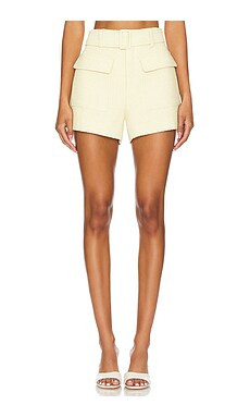 ASTR the Label Emery Shorts in Yellow from Revolve.com | Revolve Clothing (Global)
